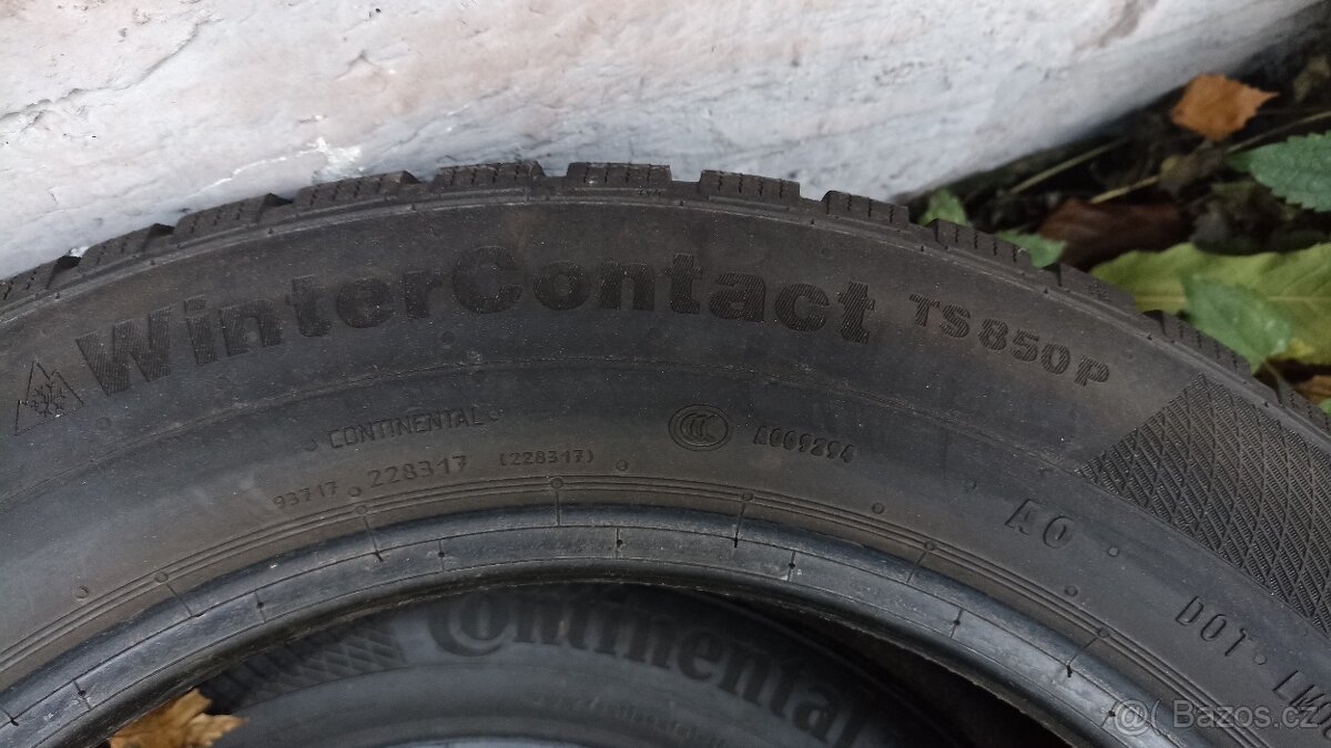 225 55 17 Continetal winter contact TS850P 2 kusy - 5