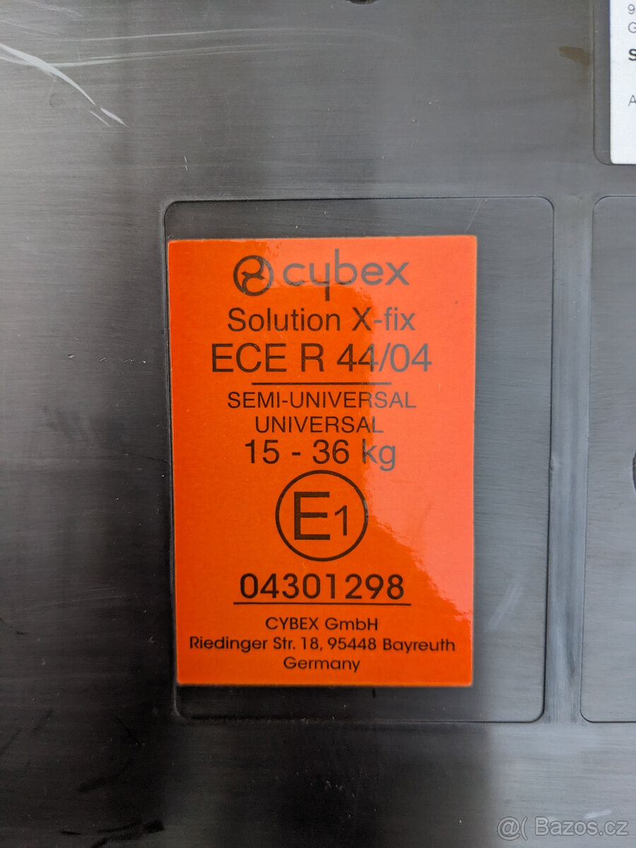 Autosedačka Cybex Solutions X-Fix - 5