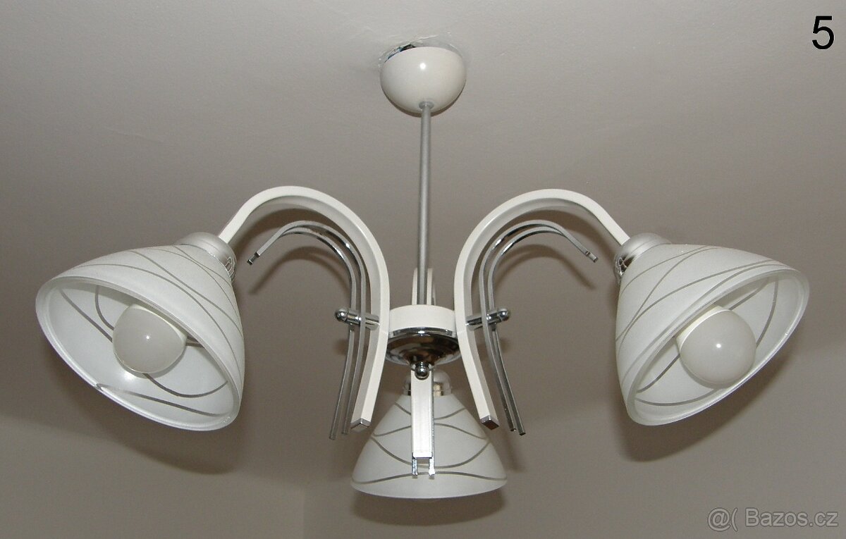 Lustry - 5 druhů - 5