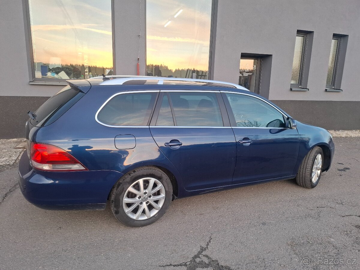 VW GOLF VI 1.6TDi 77kW 4x4 combi, r.10, VÝBAVA, TOP CENA - 5