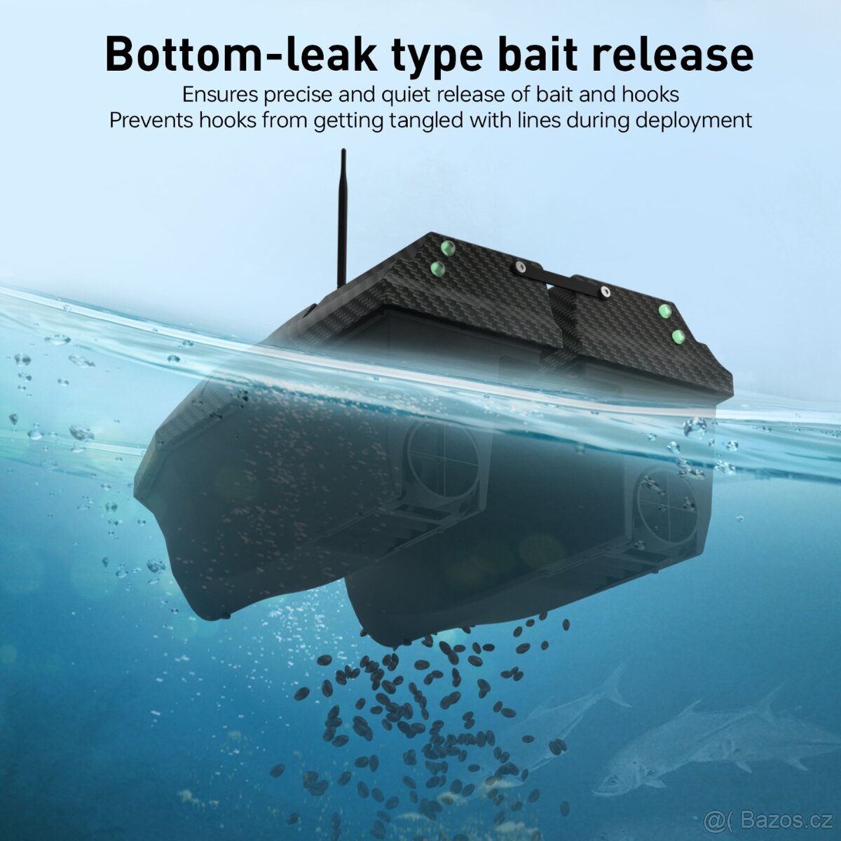 Katamarán , zavážecí loďka s GPS novinka - 5