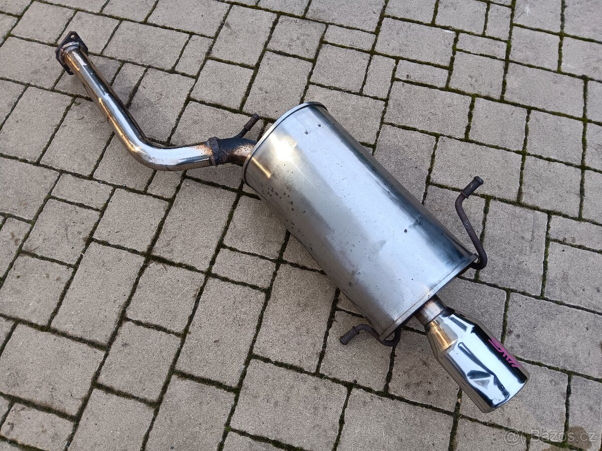 raritni nerezovy tlumic STI pro FORESTER SF - 5