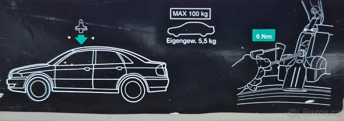 Střešní nosiče VW Passat B5 sedan - 5