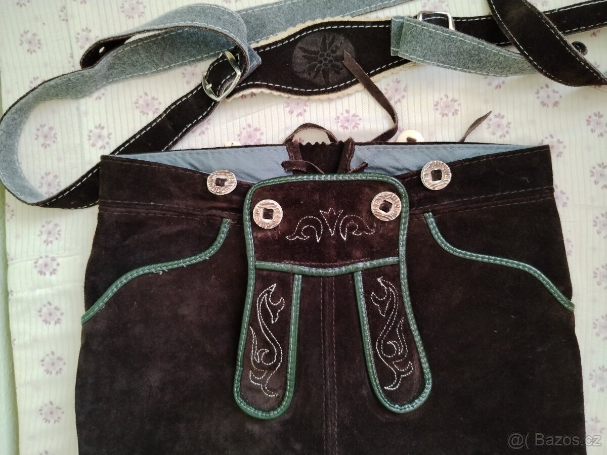 dětské kožené kalhoty, Lederhosen - 5