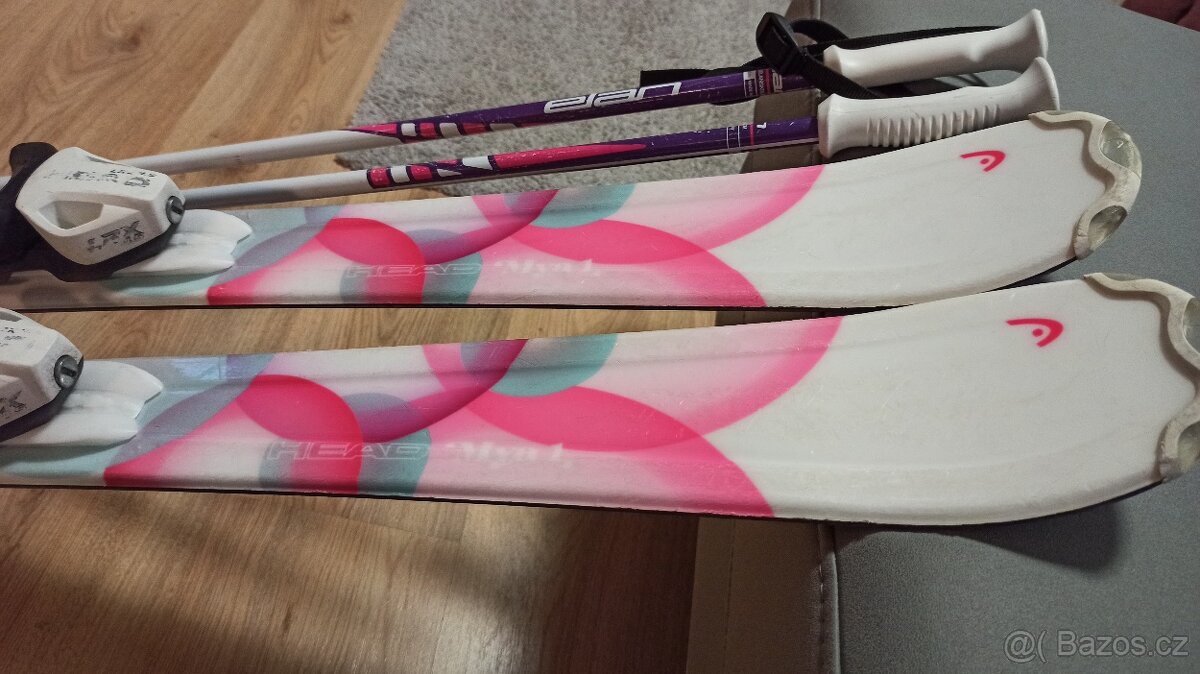 Dětské lyže Head Mya 1 + hole Elán - 5