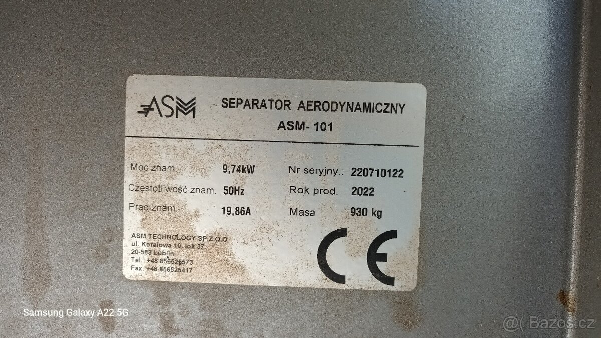 Čistička obilí - 5