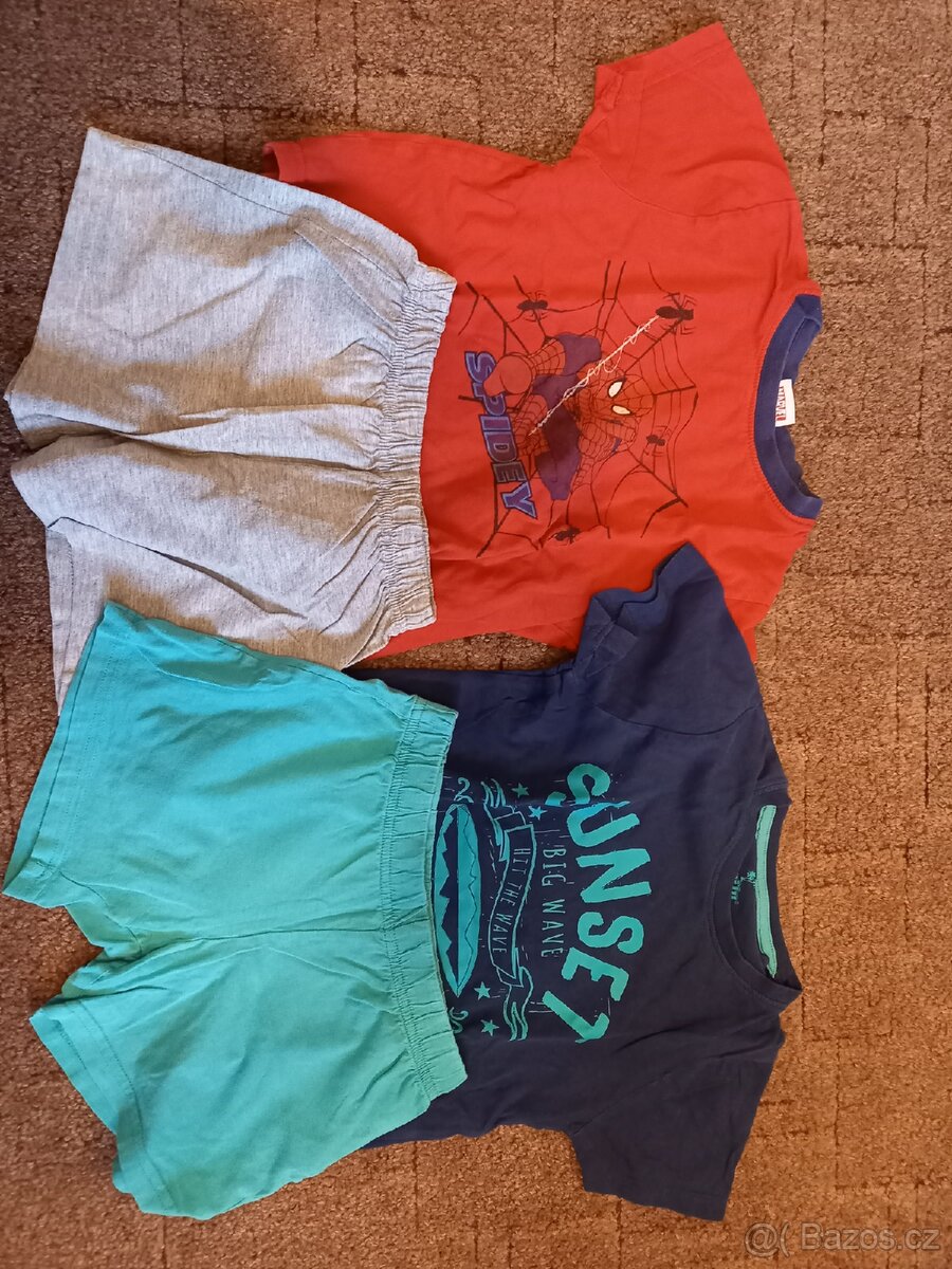 Balíček letního oblečení kluk 110/116 - 5