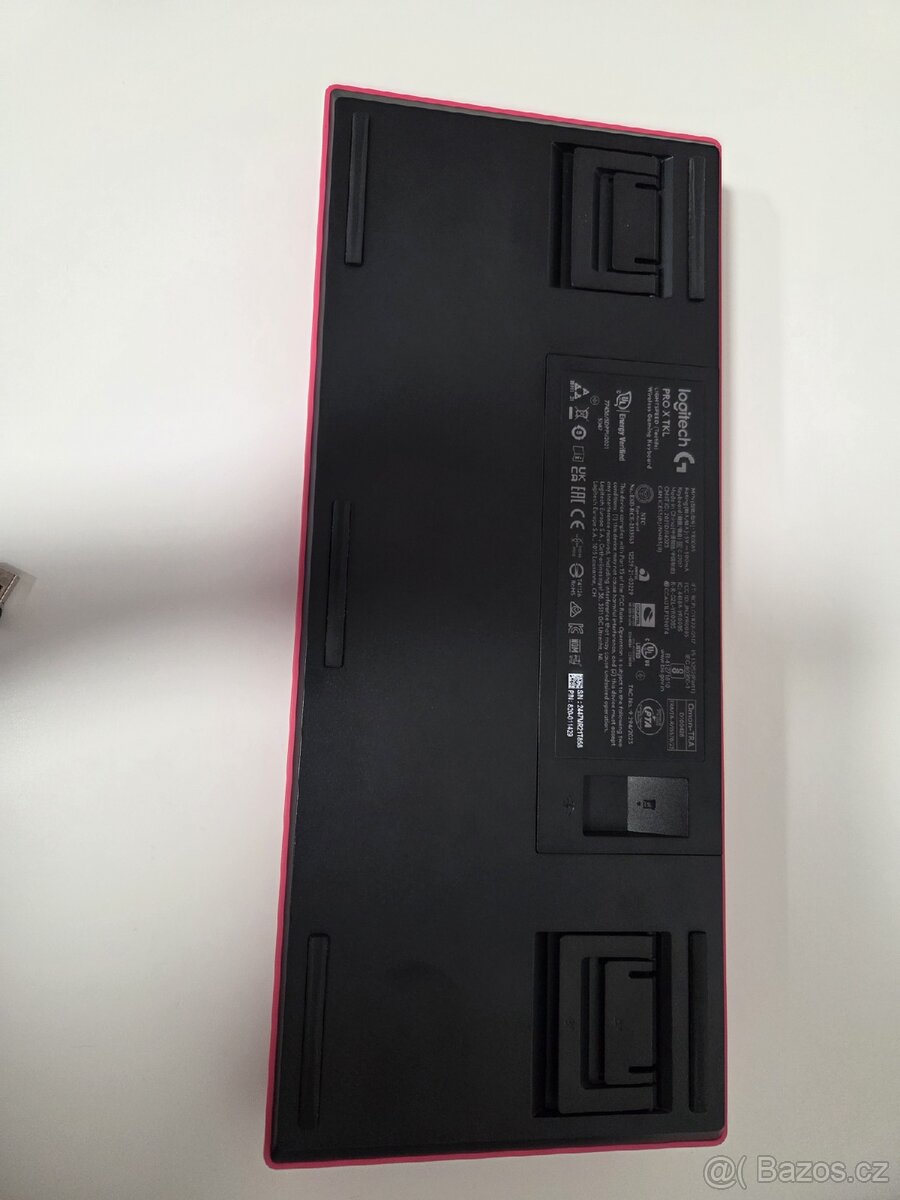 Klávesnice Logitech Gaming G Pro X TKL Lightspeed - růžová - 5
