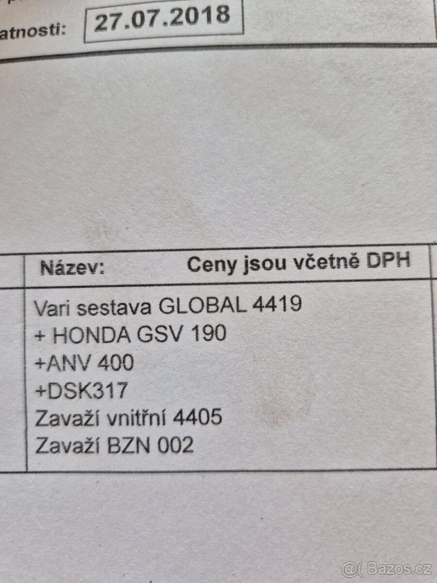 Prodej VARI sestava GLOBAL 4419 - 5