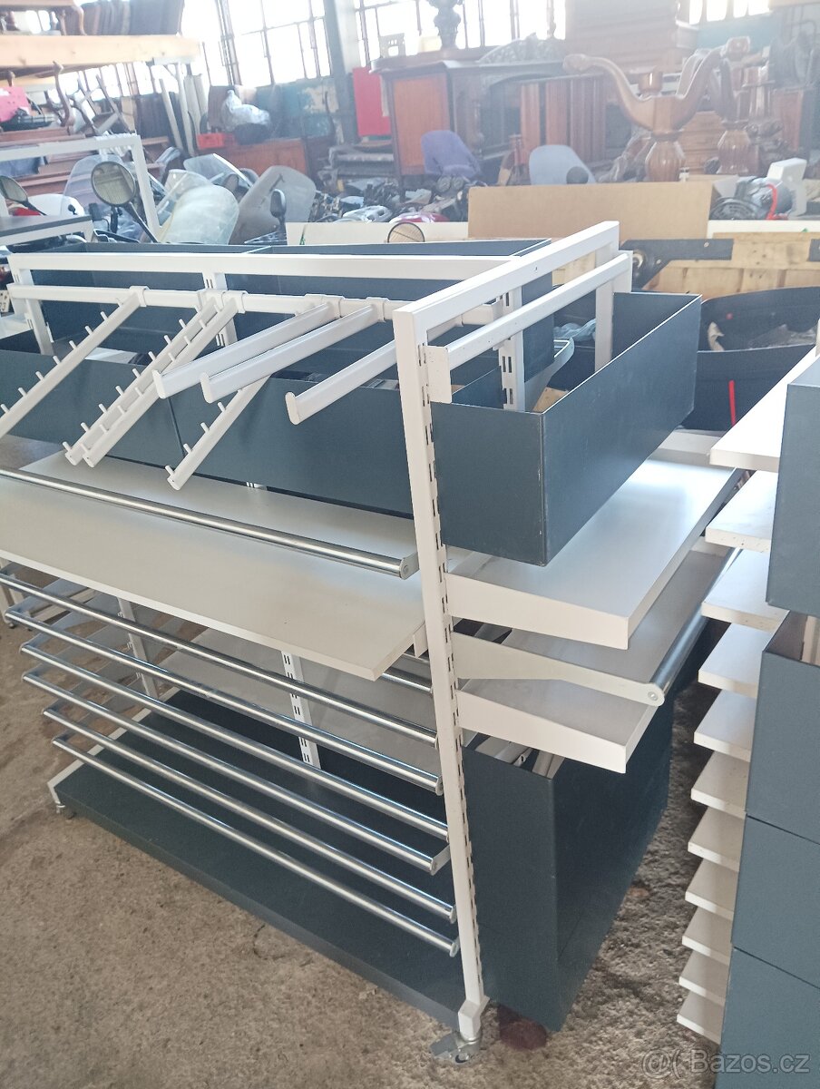 Multifunkční pojízdné regály (dílenský vozík) - 5