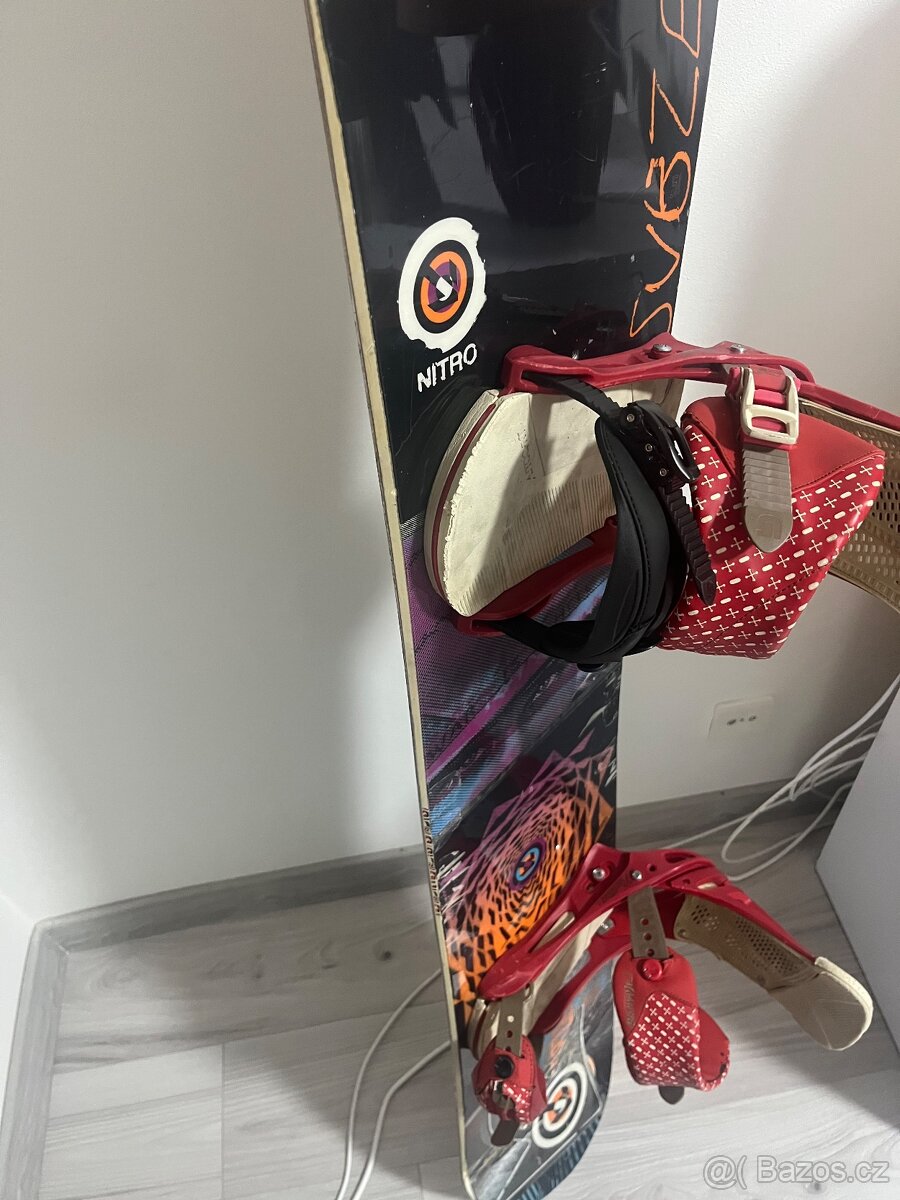 Nabízím NITRO 151cm, SubZERO HOT WING model. - 5