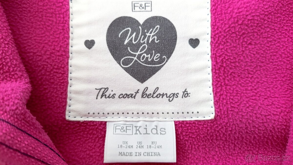 Dívčí bundy 86 - 92, 18 - 24 měsíců - 5