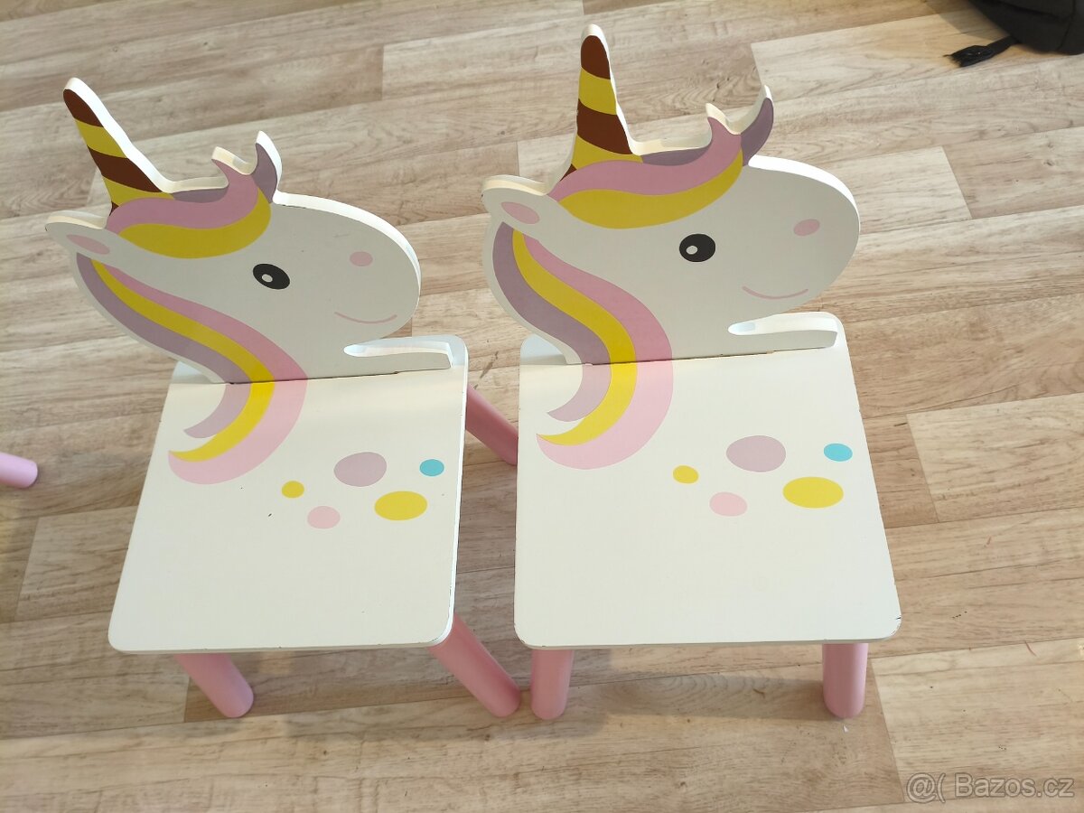 Dětské židličky a stolek - 5