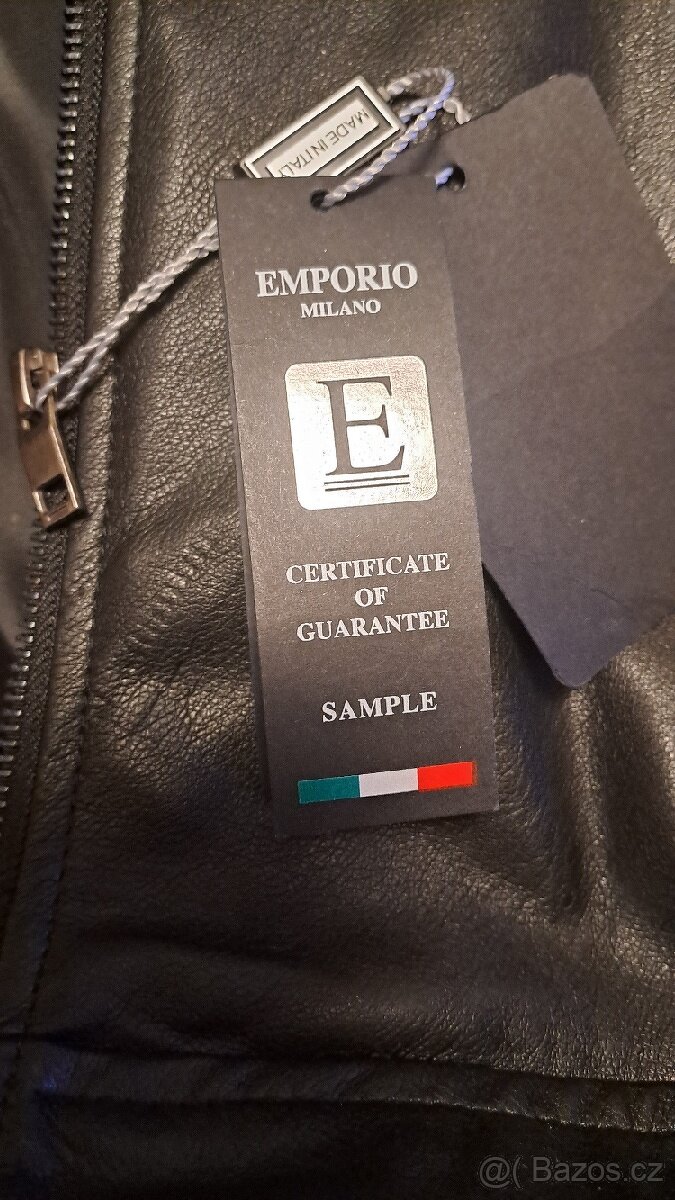 Pánská bunda Emporio Milano,úplně nová s visačkou - 5