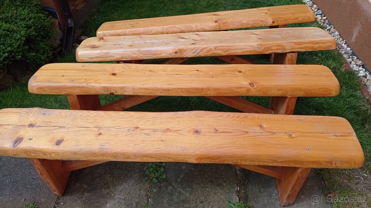 LAVICE DŘEVĚNÁ MASIV - 5