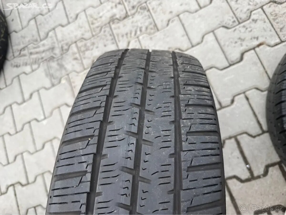 4x al kola 5x120 16 + pneu zimní 215/65 R16C - 5