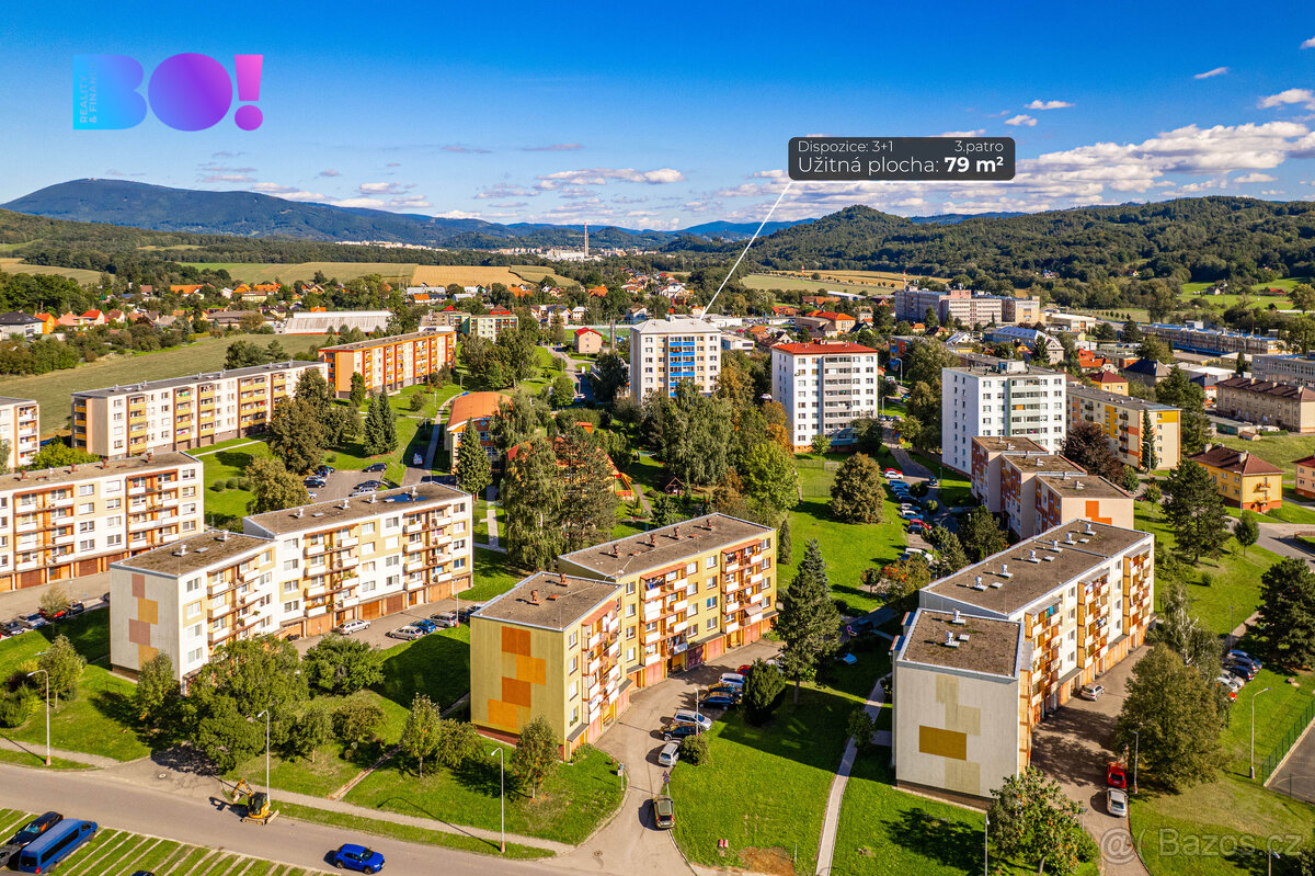 Prodej bytu 3+1, Zubří - 5