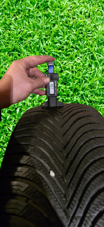 225/55/17 97H Michelin - zimní - použité pneu - 5