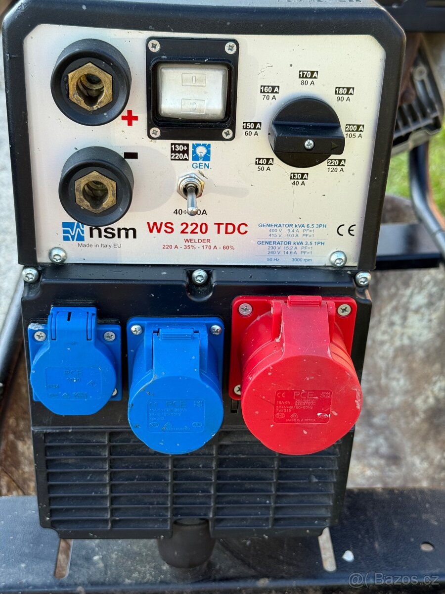 Honda elektrocentrala 2v1 plus zvaracka - 5