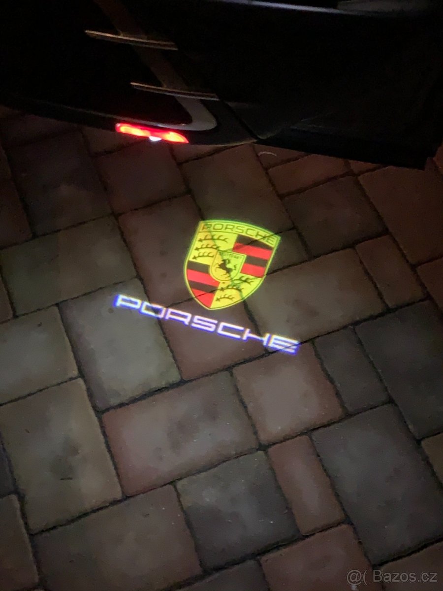 Porsche Cayenne 958,Panamera 970 atd. Led Laser do dveří - 5
