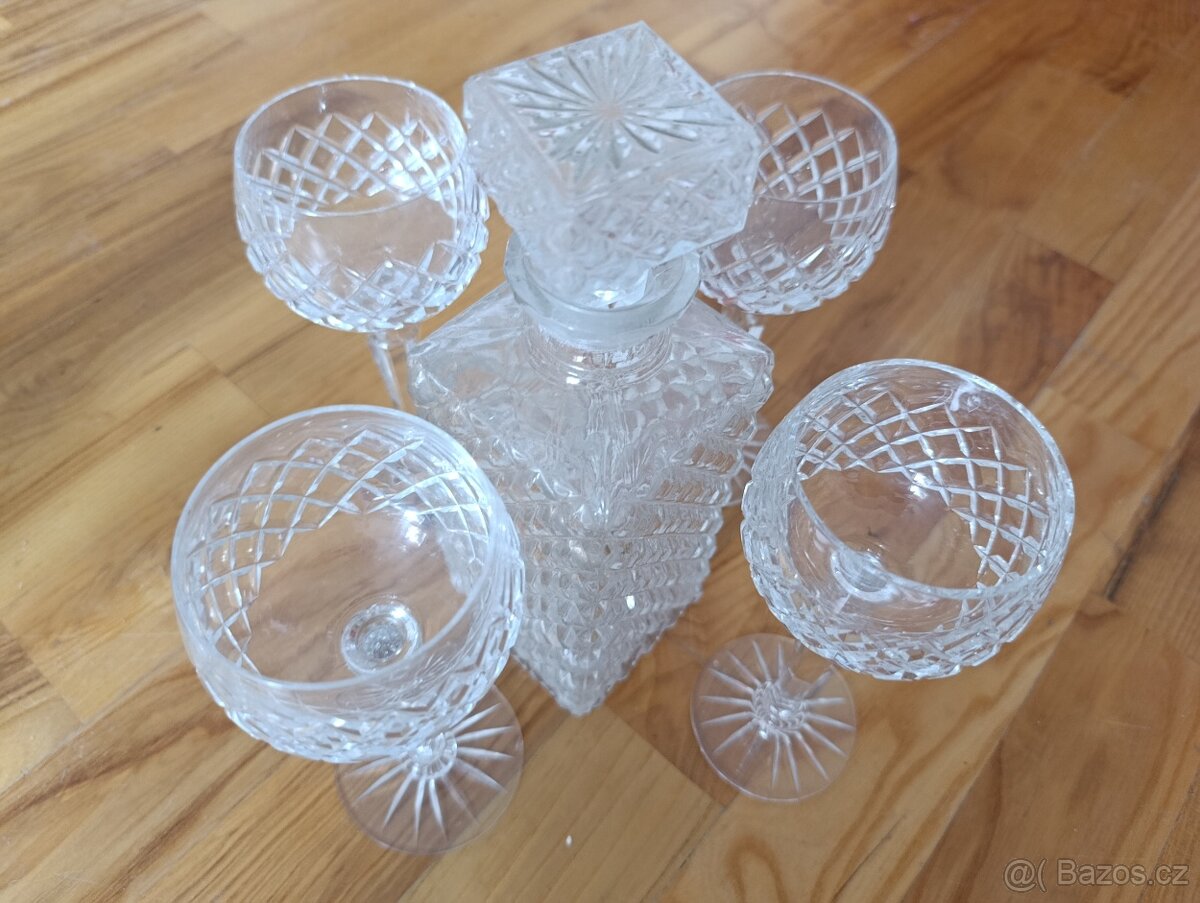 Karafy + sklenky - 5