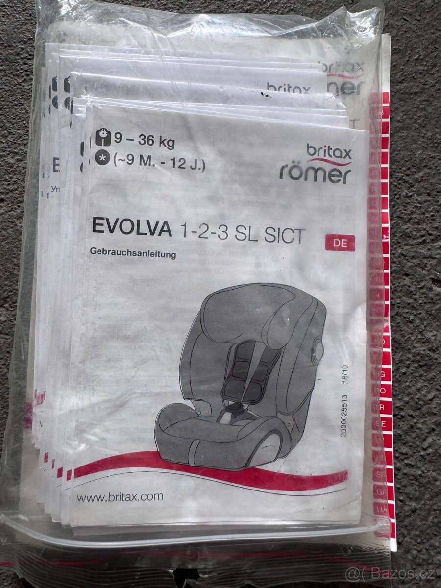 Dětská sedačka Britax Römer Evolva 1-2-3 SL SICT - 5