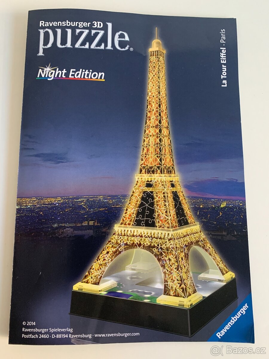 Puzzle Ravensburger Eiffelova věž - 5