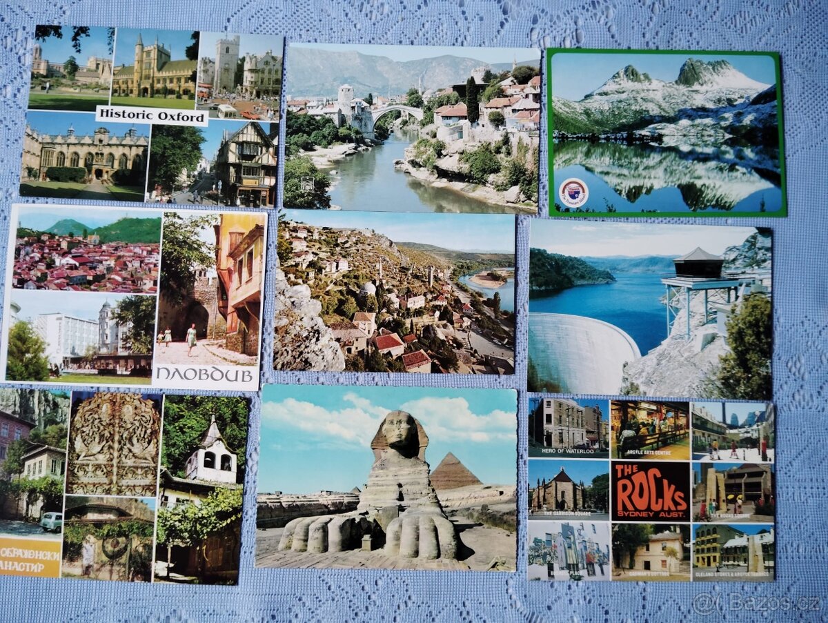 Pohlednice -zahraničí - čisté. - 5