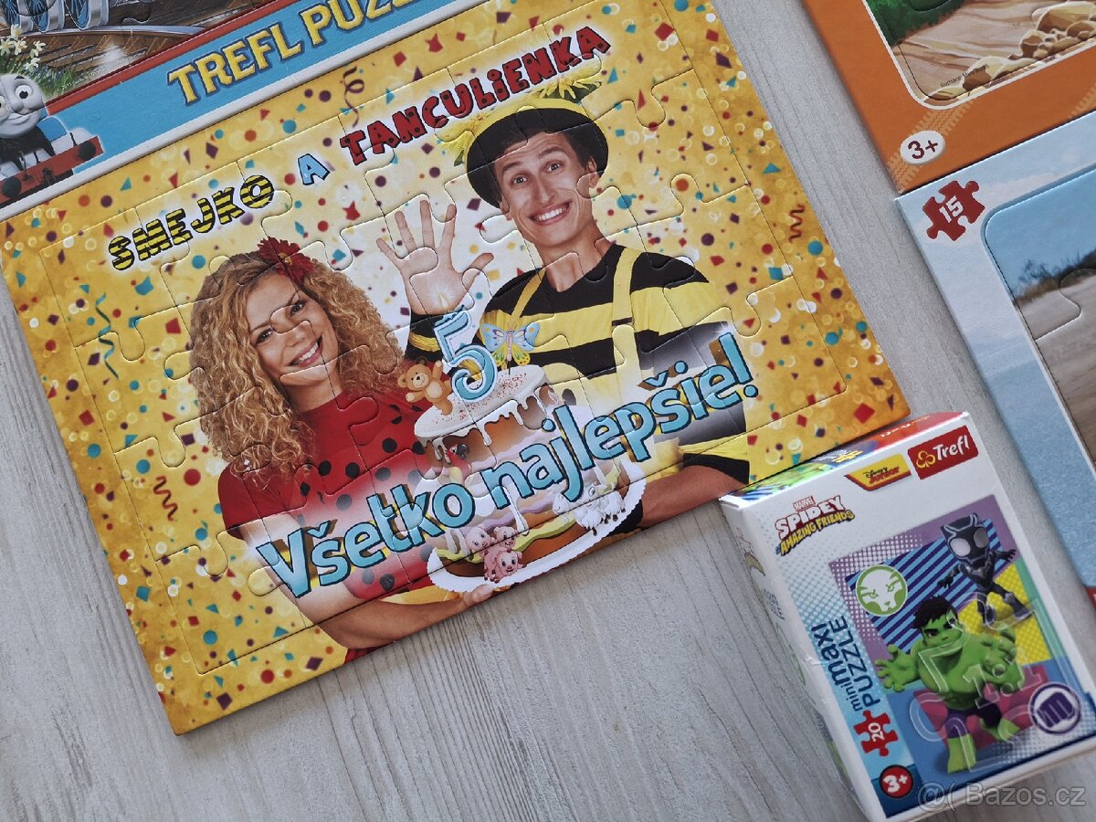 Puzzle 6x (15-20 dielov) - 5