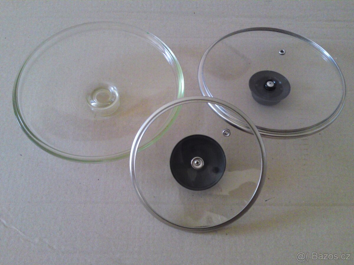 Skleněné poklice na hrnce - 5