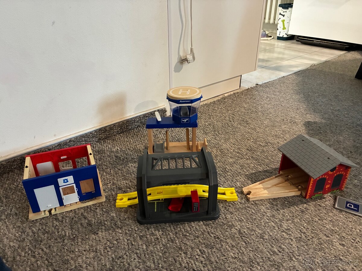 Velká krabice dřevěné vláčkodráhy (Brio / Playtive) - 5