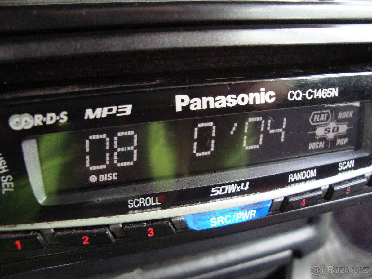 Autorádio na CD a MP3 Panasonic - 5