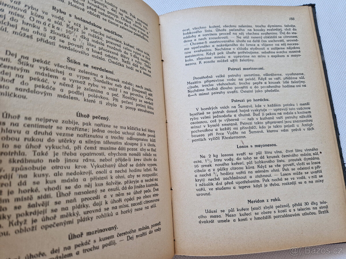 Kuchařka Zlatá kniha českých hospodyněk 1923 Kožmínová - 5