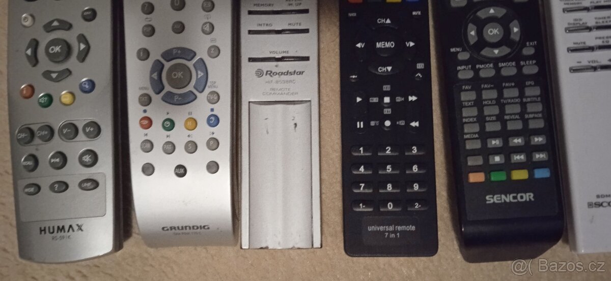 DÁLKOVÉ OVLADAČE - sada 2 - 5