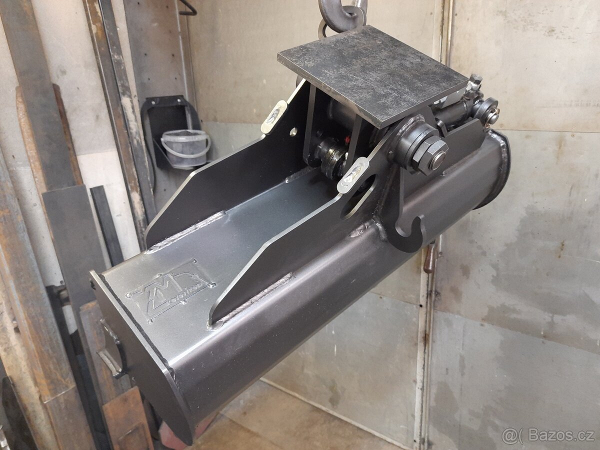 Hydraulická svahovací lžíce na minibagr - 5