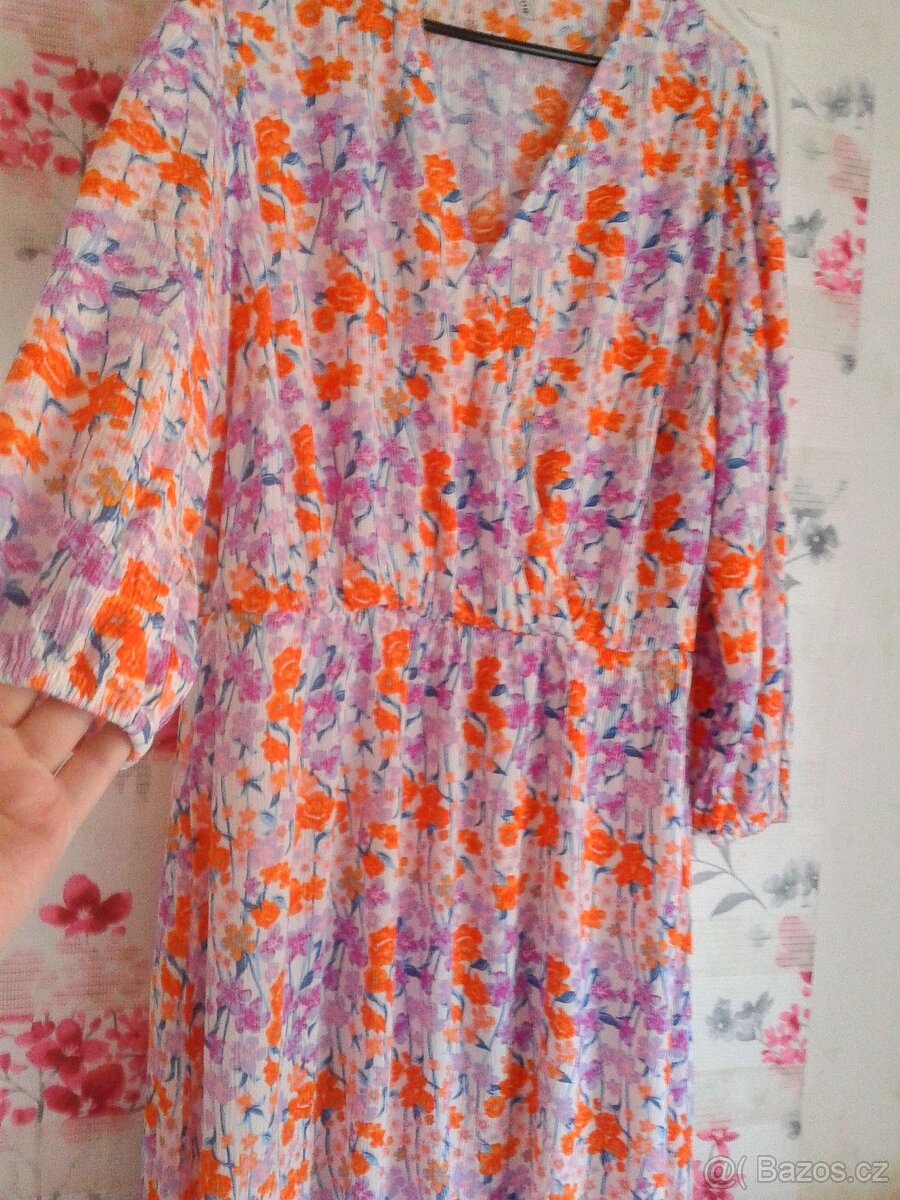 Krásné midi šaty 46/48 - 5