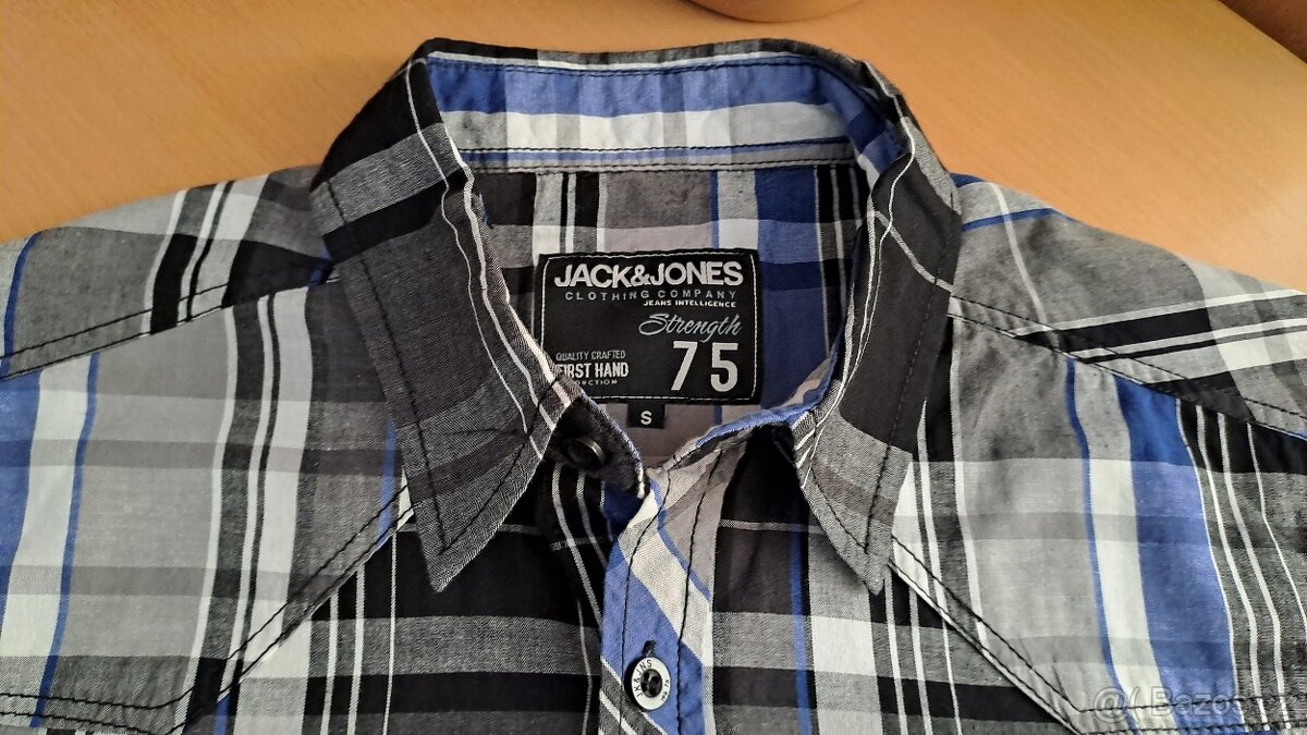 Pánská kostkovaná košile Jac&kJones/S/2x50cm - 5