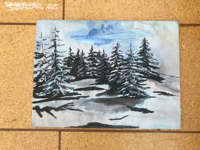 Obrazy malovane originaly ruzne velikosti dle fot - 5