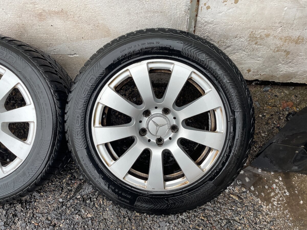 Mercedes-Benz W212 E sada zimní kola 225/55R16 - 5