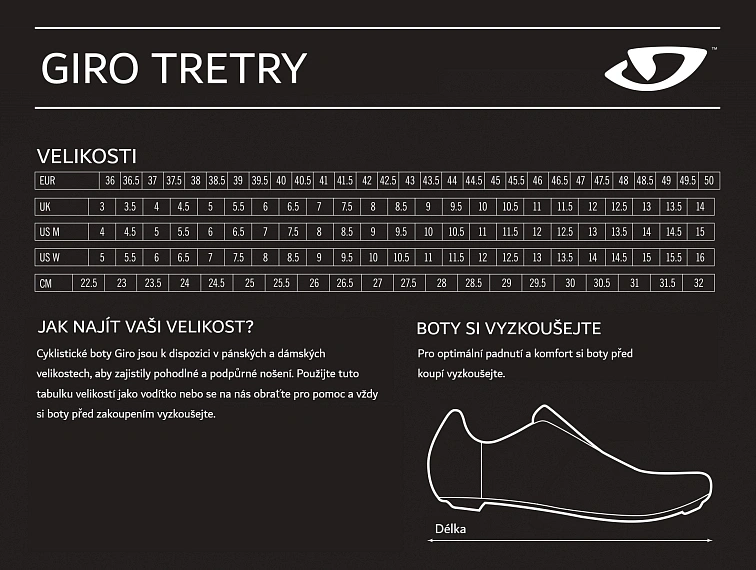 Nové cyklistické tretry GIRO REGIME 23/24 různé velikosti - 5