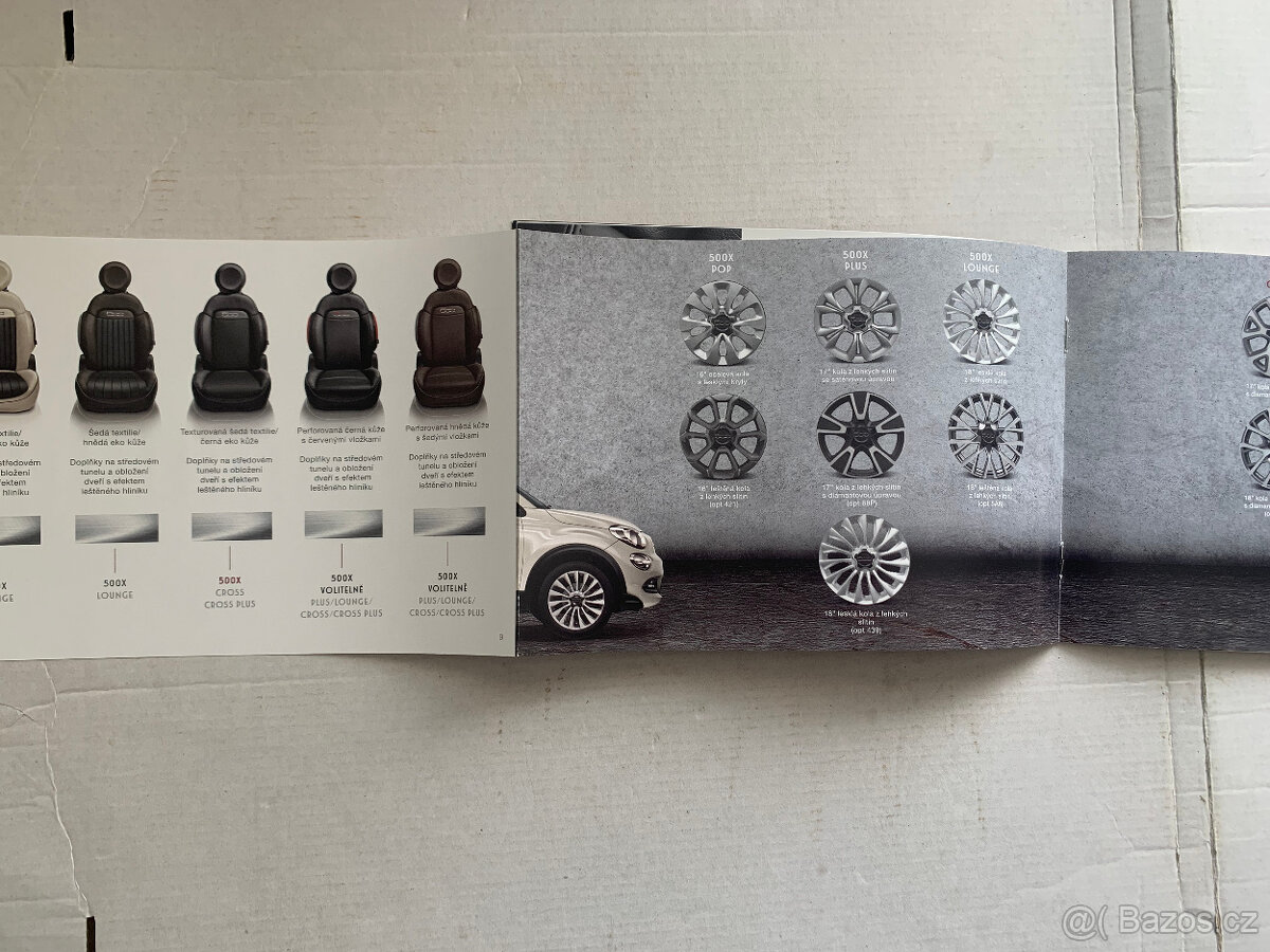 Prospekt FIAT 500X v deskách - 5