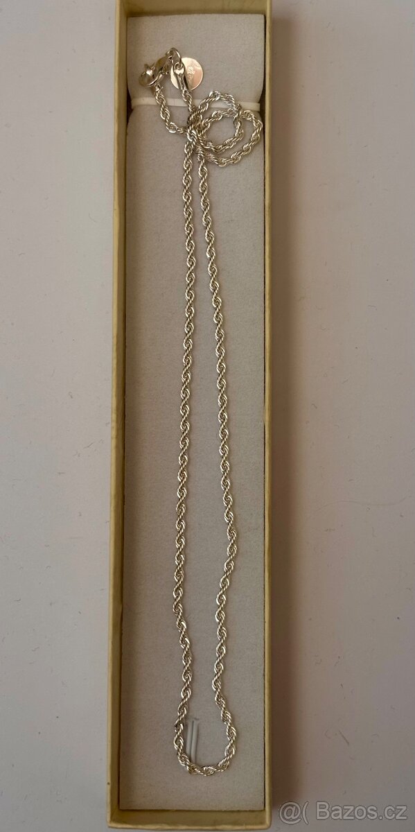 Nové stříbrné řetízky punc 925 - 5