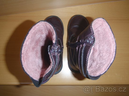 Dívčí zimní KOZAČKY vel. 27 - 5