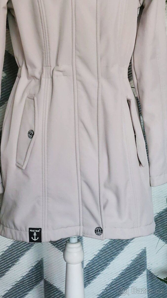 KRÁSNÁ SOFTSHELL BUNDA - PEAK TIME - vel.M - 5
