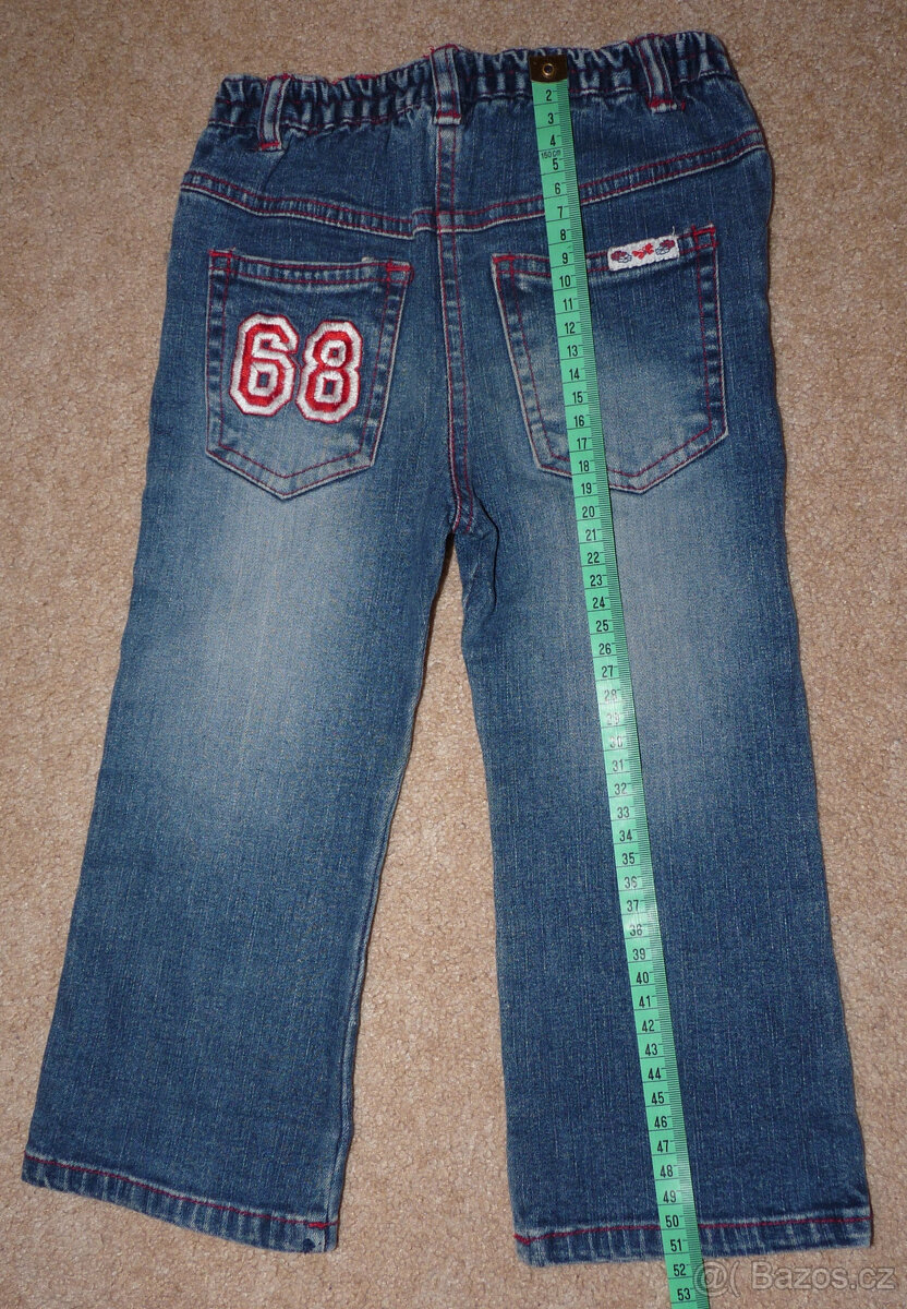 Džínová bunda a kalhoty vel. 98 - 5