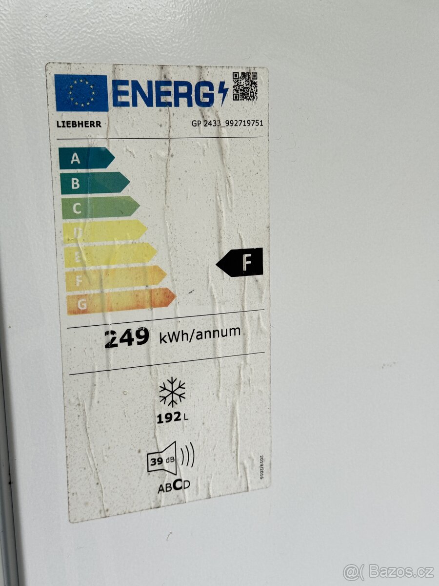 Mrazák LIEBHERR GP 2433 šuplíkový - 5