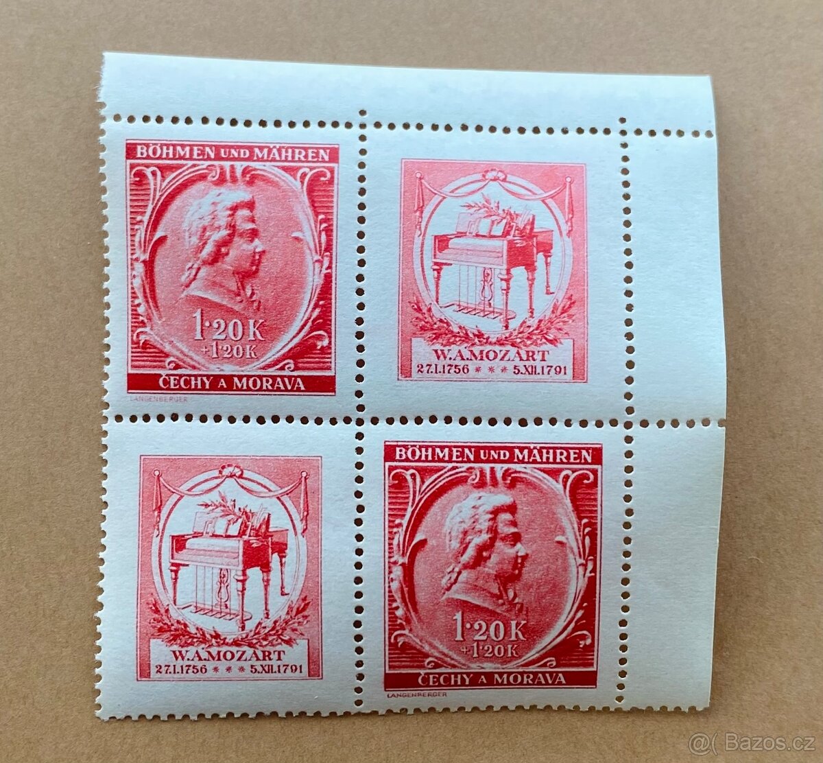 Poštovní známky z období protektorátu - 5