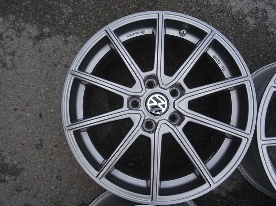 Alu disky šedé na Volkswagen, 17", 5x112, ET 40, šíře 7J - 5