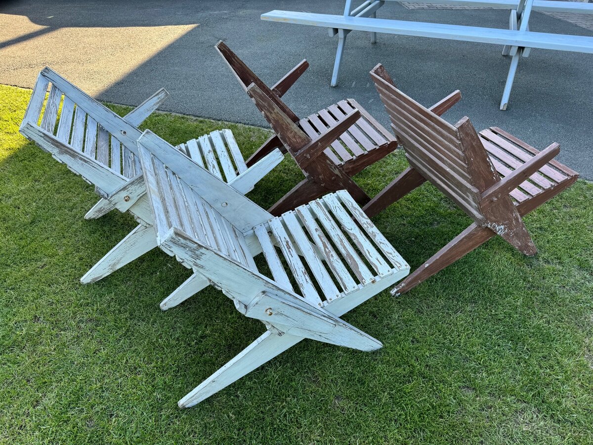 Zahradní židle rozkládací - 5