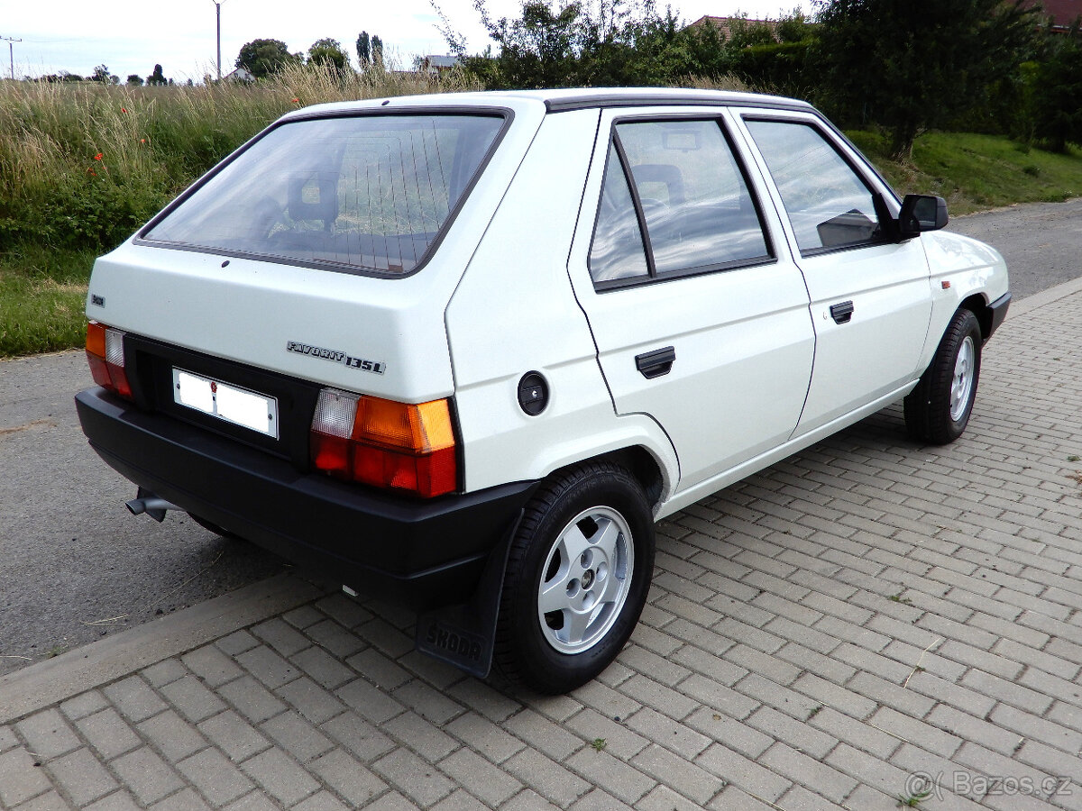Škoda Favorit 135L, 1990, najeto 26.000km - 5